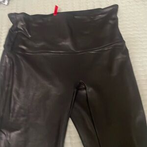 Spanx  faux leather high rise
